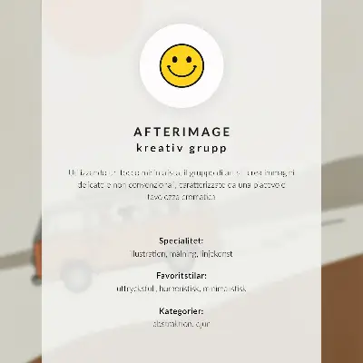 Premium wall art blue flowers with orange accents on a navy blue background