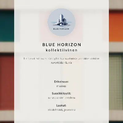 Decorative poster featuring colorful symmetry in a modern style