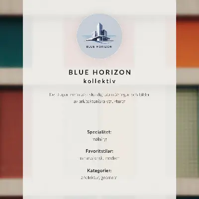 Decorative poster featuring colorful symmetry in a modern style