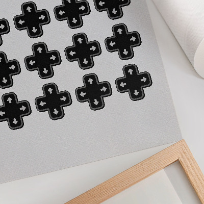 Premium wall art Game controller minimalism retro modernity