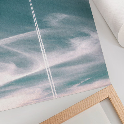 Premium wall art Blue sky streak freedom inspiration