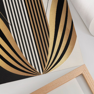 Decorative poster Architecture lines contrasts elegance and modernity