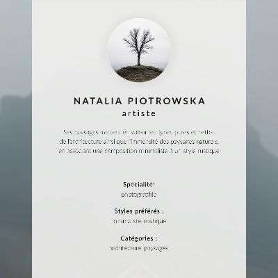Decorative poster A wooden cottage in minimalism by the water