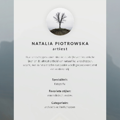 Decorative poster A wooden cottage in minimalism by the water