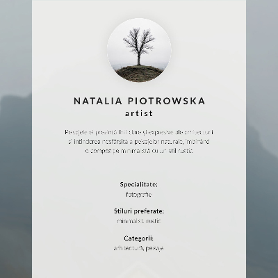 Decorative poster A wooden cottage in minimalism by the water