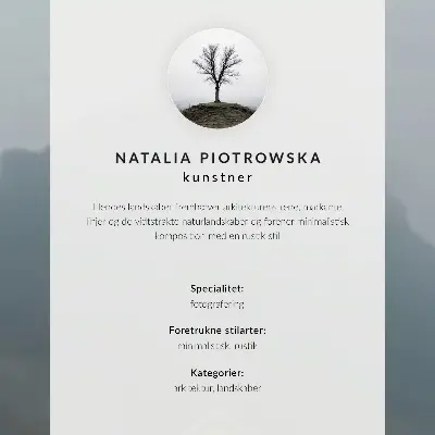 Decorative poster minimalist wooden cottage by the water