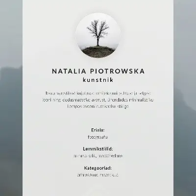 Decorative poster minimalist wooden cottage by the water