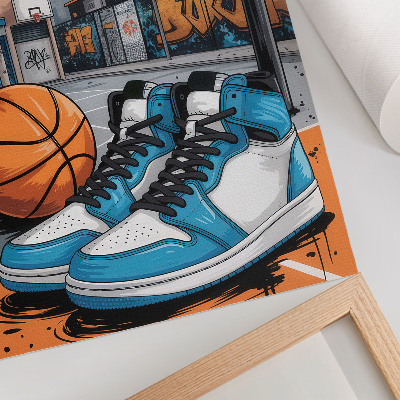 Premium wall art Graffiti city playground modern style