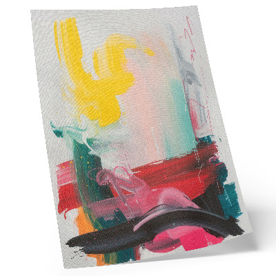 Premium wall art Dynamic colors full of emotion and movement