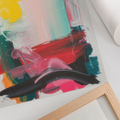 Premium wall art Dynamic colors full of emotion and movement