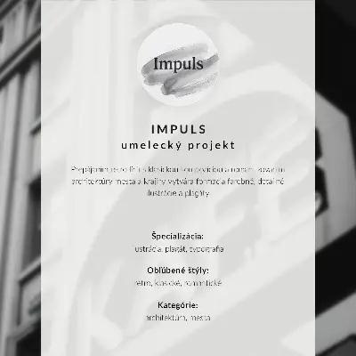 Art print sunny street tram in green and blue