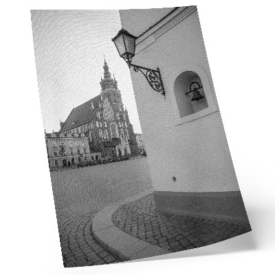 Decorative poster Black and white architecture elegance symmetry