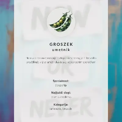 Art print with dynamic colors and inspirational text in a modern style