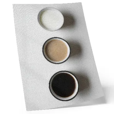 Decorative poster minimalist three drinks arrangement