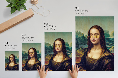 Art print Gold overlays modern style tradition