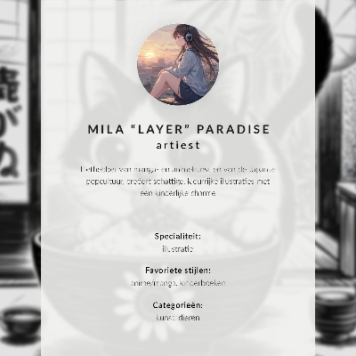 Premium wall art Adorable pink kitten eating pasta