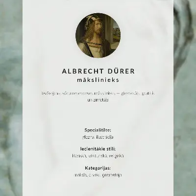 The Stag Beetle by Albrecht Dürer 1505 art poster