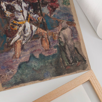 Art print Study after Durer: Saint Christopher II by Albrecht Durer