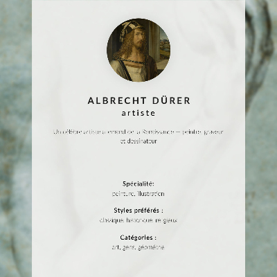 Decorative poster Four Naked Women by Albrecht Dürer