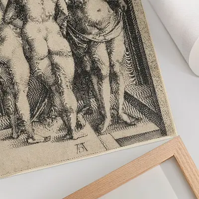 Four Naked Women by Albrecht Dürer decorative poster