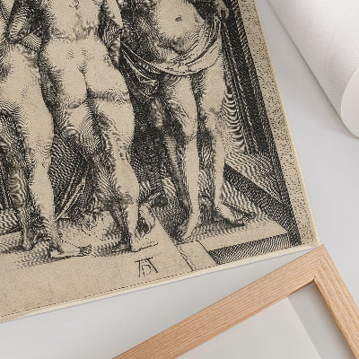 Decorative poster Four Naked Women by Albrecht Dürer