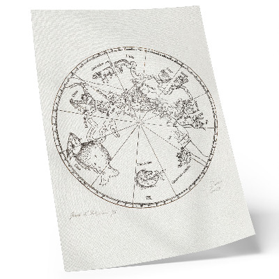 Poster Southern Hemisphere of the Celestial Globe (1515) by Albrecht Dürer