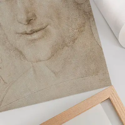 Head of a Young Man by Albrecht Dürer premium wall art