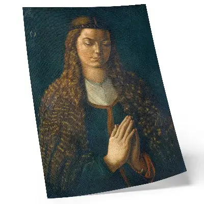 Art print of Portrait of a Young Woman with Loose Hair by Albrecht Dürer, 1497