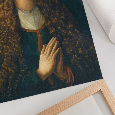 Art print Portrait of a Young Woman with Loose Hair, 1497, by Albrecht Dürer