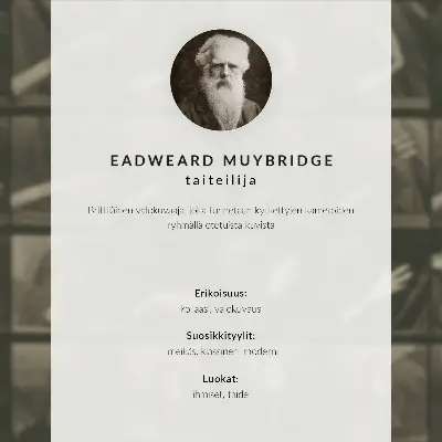 Woman Lifting a Basket, Waving a Handkerchief by Eadweard Muybridge decorative poster ca. 1887