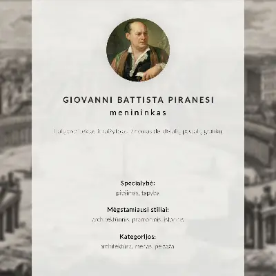 Ancient Temple print by Giovanni Battista Piranesi poster