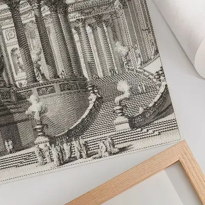 Ancient Temple print by Giovanni Battista Piranesi poster