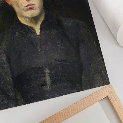 Art print high-resolution painting of Carmen by Henri de Toulouse-Lautrec from 1884