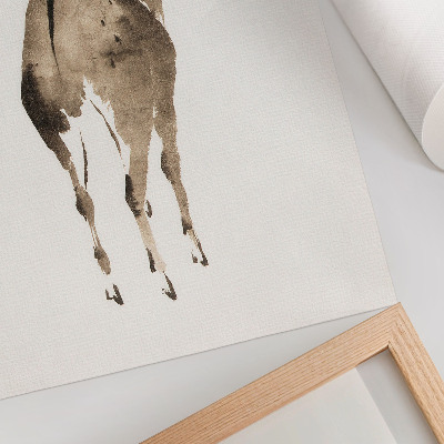 Poster Katsushiki Hokusai's Deer (1904), vintage animal illustration