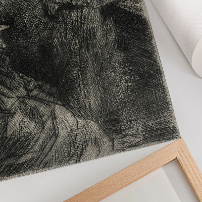 Art print In the Barracks – Théophile Alexandre Steinlen