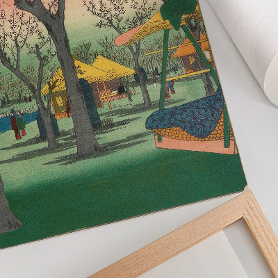 Art print Kamata Plum Garden. Original from the Minneapolis Institute of Art.