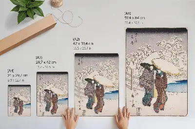 Fujisawa by Utagawa Hiroshige poster