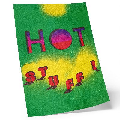 Decorative poster Hot Stuff! (1985) – Lanny Sommese poster