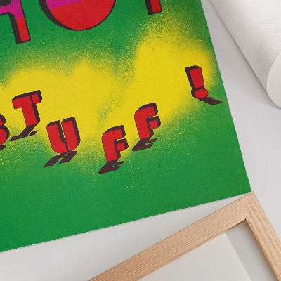 Decorative poster Hot Stuff! (1985) – Lanny Sommese poster