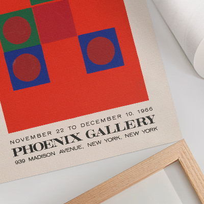 Poster Robert Wiegand's exhibition poster (1965)