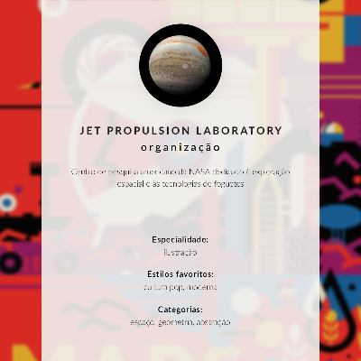 Decorative poster Space travel to the planet Mars
