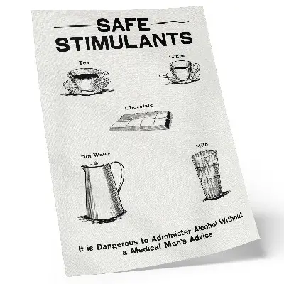 Safe Stimulants by the Dominion Scientific Absorption Committee art print