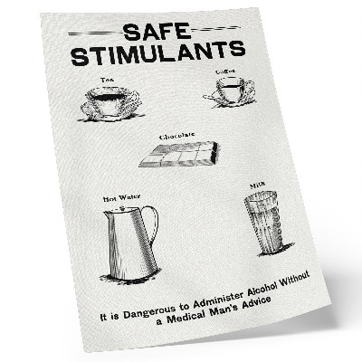 Art print Safe Stimulants by the Dominion Scientific Absorption Committee