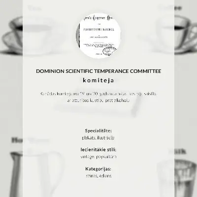 Safe Stimulants by the Dominion Scientific Absorption Committee art print