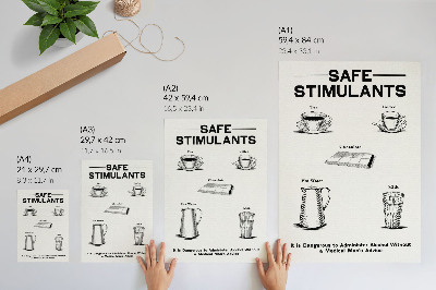 Art print Safe Stimulants by the Dominion Scientific Absorption Committee