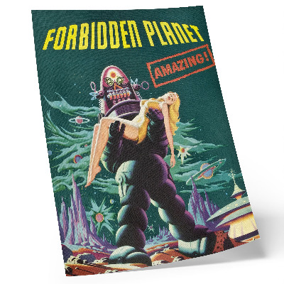 Decorative poster Forbidden Planet with Robby the Robot (1956)