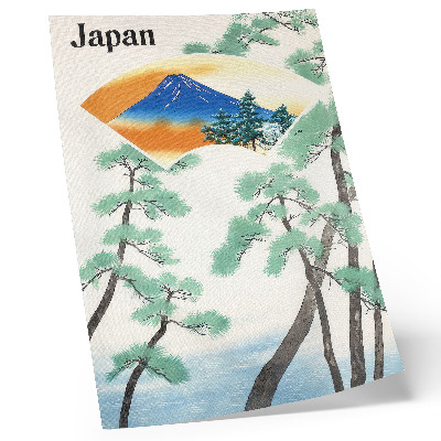 Poster Travels of the Japanese Government Railway (1930), vintage illustration