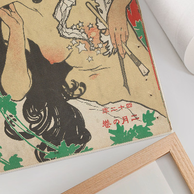 Poster February 1909 (1909) by Kaburaki Kiyokata