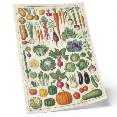 Poster Vegetables of various kinds and colors