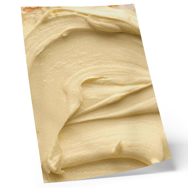 Poster Creamy mass with a smooth consistency
